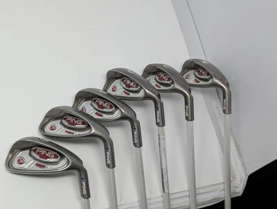 Juego de plancha Ping Faith 7-PW+GW+SW punto azul ULT200 damas grafito mujeres diestro Foto 1 de 4