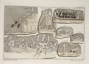 Normannen Wikinger Normandie Galeere Knorr Seekrieg Marine Pfeil Bogen Schwert  - Bild 1 von 1