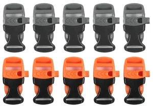 3/4 inch (20mm) SECURITY WHISTLE Side Release Buckle 2 color choices ITW Nexus - Picture 1 of 11