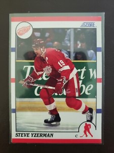 1990-91 Steve Yzerman Score Hockey Detroit Red Wings