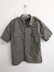 Camicia Vintage Grass Roots Collezione Terramar Cargo Utility Escursionismo Campeggio Taglia L - Foto 1 di 6