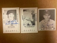 Hy Vandenberg Chicago Cubs Signed 1979 Diamond Great Card with COA