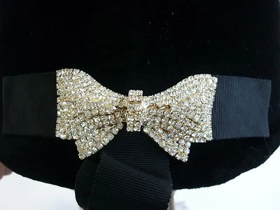 Gatehouse Hickstead Samt-Reithelm mit Straßschleife, Gr. 58 marine - Bild 1 von 4