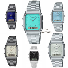 Casio Men's Vintage Analog Digital Combi Bracelet Watch AQ-230A-2A2 /2A1 AQ230GA