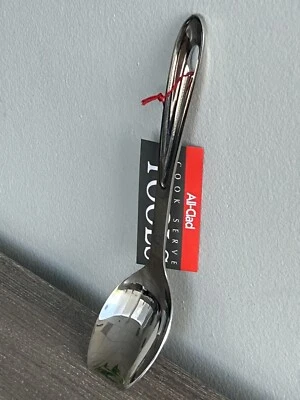 Cuchara maciza de acero inoxidable para lavavajillas Foto 1 de 4