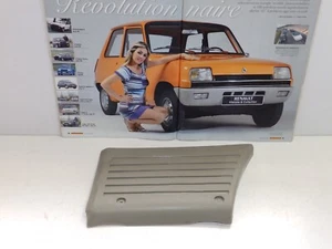 RENAULT R5 DEL 73 - MODANATURA PARAFANGO ANTERIORE DX  GRIGIO CHIARO PZ 01 - Picture 1 of 3