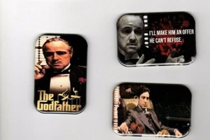 THE GODFATHER 3 REFRIGERATOR MAGNET 2" X 3" WITH ROUNDED CORNER - Picture 1 of 5