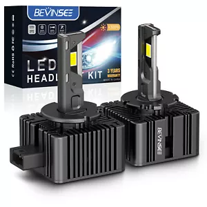 2X D1S D1R LED Headlight Bulbs 8000LM Hi Low Beam For BMW 3 Series E92 2006-2013 - Picture 1 of 12