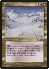 MTG ALLIANCES WINTER'S NIGHT NM MAGIC THE GATHERING RARE ENGLISH ENCHANTMENT