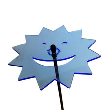 Large Garden Decor Ornament Pot Accessory SunCatcher 'Laughing Sun' 75cm / 29.5"