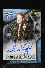 2017 Topps WWE Legends Silver On Card Auto William Regal SN# 30/50 RARE INVEST