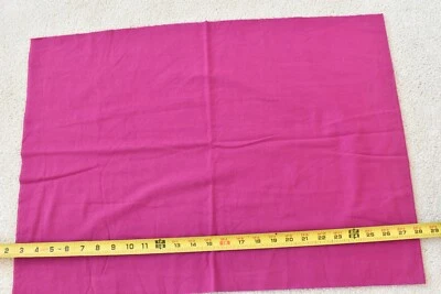 18" Long x 52" Wide, Fuchsia-Pink Flannel, N1768 - Image 1 of 4