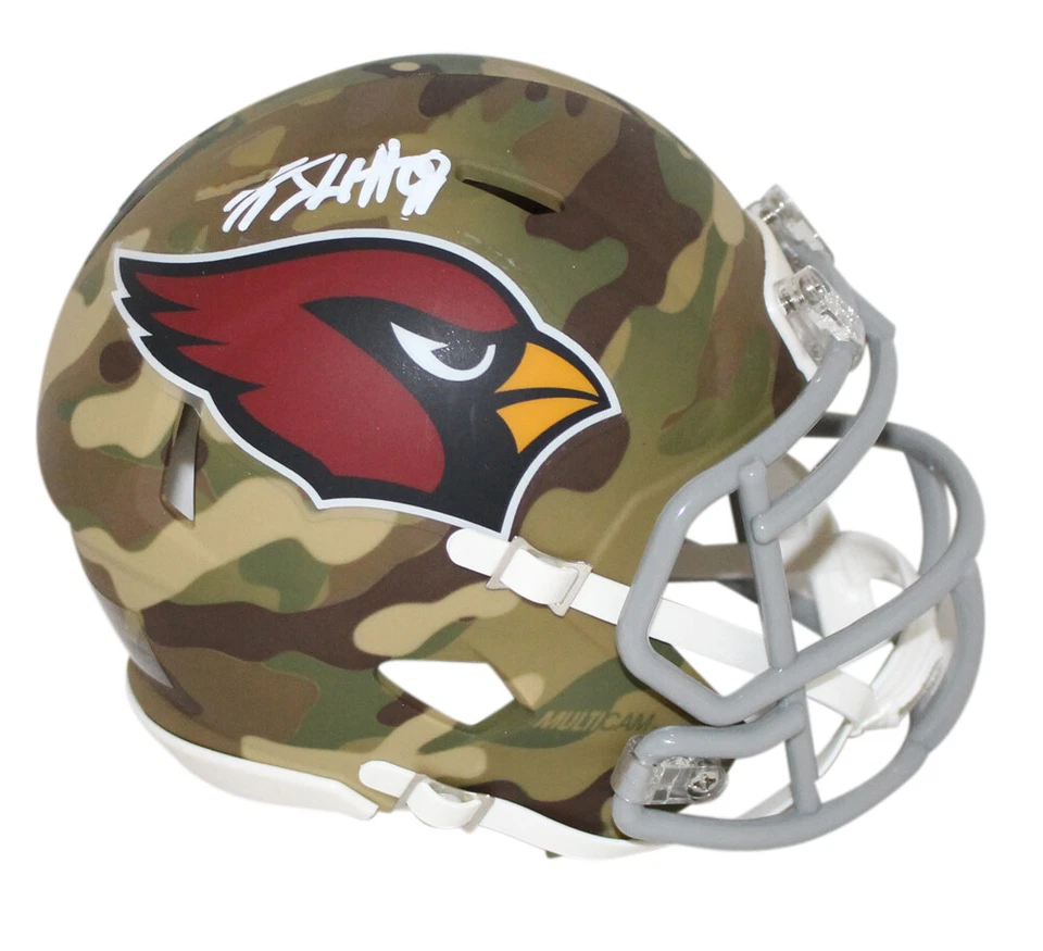 Камуфляжный мини-шлем с автографом/подписью JJ Watt Arizona Cardinals JSA 35074 - Изображение 1 из 1