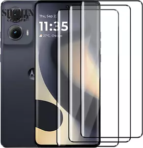 (3 Pack) for Motorola Edge 2024 Screen Protector,Hd-Clear Tempered Glass Screen - Picture 1 of 12