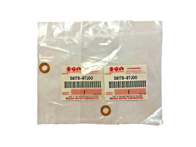 (2 Pack) Suzuki Outboard 4-Stroke Gear Oil Drain Gaskets 59178-97J00 - NEW OEM - Image 1 of 2