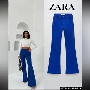 JEANS ACAMPANADOS DELGADOS ZARA Z1975 DE ALTO RASGO 8246|250 - Imagen 1 de 16