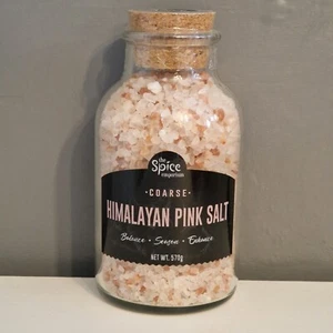 The Spice Emporium - Himalayan Pink Salt 570g - grob - nachfüllbares Glas - Bild 1 von 3