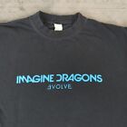 Imagine Dragons Evolve Shirt Album Crew Neck Short Sleeve Blue Adult Large