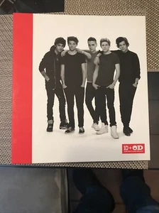 One Direction Band 1D +OD Together Against Bullying - Red/White 1" 3-Ring Binder - Picture 1 of 4