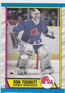 89/90 OPC..RON TUGNUTT..RC..CARD # 263..NORDIQUES..FREE COMBINED SHIPPING