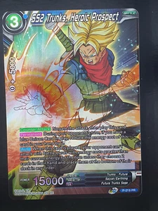 SS2 Trunks Heroic Prospect P-219 PR Foil Dragon Ball Super Card - Picture 1 of 3