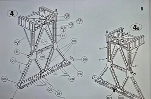 Bauanleitung B+K Kranbrücke für Hoch- und Tiefbansen 33.005.1/ 2 ( Kopie ) - Bild 1 von 1