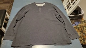 CABELA'S MEN'S 3XL HEAVY GRAY PULLOVER SWEATER-L-GENTLY WORN-100% COTTON - Picture 1 of 3