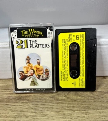 21 Winners - The Platters - Cassette Tape - 1984 Everest/Europa - Made in Italy - Image 1 of 3