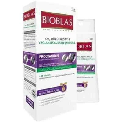 Bioblas Procyanidin Anti Haarausfall Shampoo natürlich dermatologisch getestet 360ml