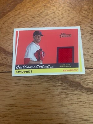 Colección Topps Heritage Clubhouse 2016 reliquias David Price #CCR-DP Foto 1 de 2