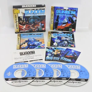 Mobile Suit GUNDAM Side Story THE BULE DESTINY + Card Sega Saturn 3201 ss - Picture 1 of 16