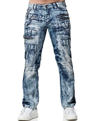 Pantalón vaquero hombre KOSMO LUPO Club Denim estilo japonés KM009