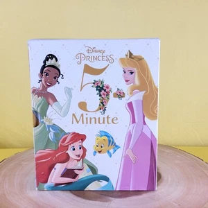 12 Geschichten Bücher 5 Minuten Kurzgeschichten Disney Prinzessin Set Hardcover Schlafenszeit LESEN - Bild 1 von 18