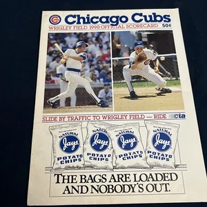 1991 Chicago Cubs Vs Cincinnati Reds Greg Maddux HOF. Scored. Sharp - Picture 1 of 3