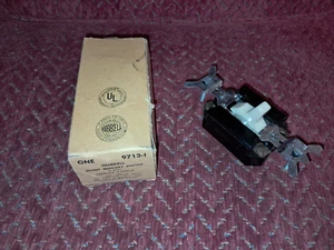Vintage Hubbell Silent 3-Way Mercury Switch No. 9713-I, Ivorine Handle, NOS - Picture 1 of 7