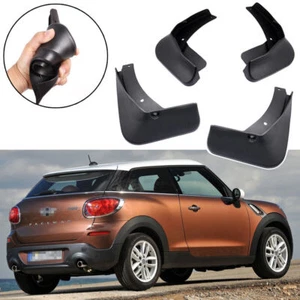 Car Mud Flaps Splash Guards Mudguard Fender for MINI Paceman 2013 2014 2015 2016 - Picture 1 of 9