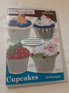 Cupcakes Anita Goodesign - CD ricamo trapunta - Foto 1 di 2