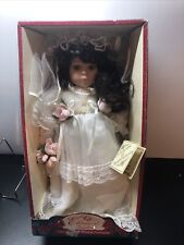 Soft Expressions Genuine Fine Bisque Porcelain Doll Wedding/Original Box/NEW