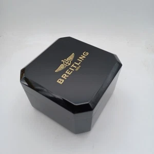 Breitling Black Used Watch Box Case Pouch Navitimer Superocean Endurance - Picture 1 of 9
