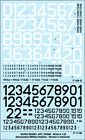 Tauro Model Tm32/506  Numeri Di Codice E Di Reparto A.M.I. Per F104, F86 Sc 1/32