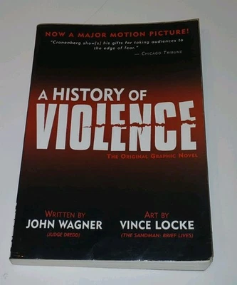 A History Of Violence Graphic Novel By John Wagner 1997 Edition Crime Thriller Foto 1 de 4