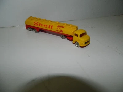 LEGO vintage camion Mercedes "Autobotte Shell " scala 1:87, metallo, anni '60 - Immagine 1 di 4
