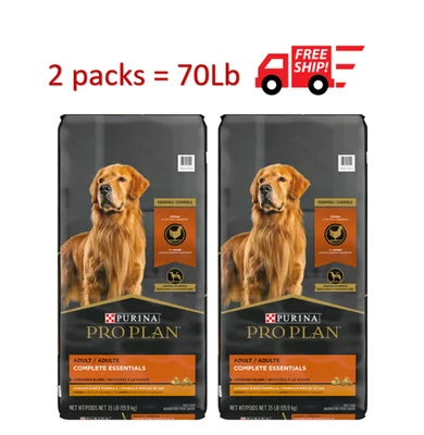 2 Pack - Purina Pro Plan Adult Shredded Blend Chicken & Rice Formula, 35Lb - Image 1 of 4