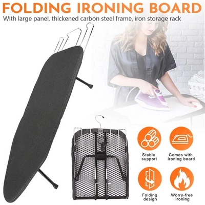 Tischbügelbrett | Mini Bügelbrett | Bügeltisch | platzsparend | grau | faltbar - Bild 1 von 4