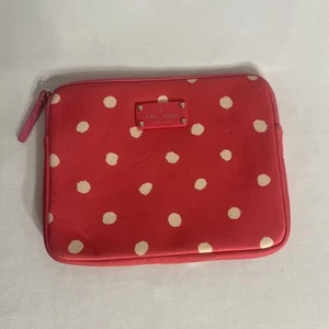 Kate Spade Pink Polka Dots well-padded Sleeve for mini-iPad / tablets Authentic - Photo 1/8