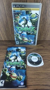 TMNT Ninja Turtles PlayStation Sony PSP 2007 CIB Authentic Rare Tested Favorites - Picture 1 of 5