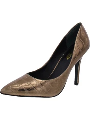 Zapatos de salón sin cordones Charles by Charles David para mujer marrón cocodrilo Maxx punta de aguja 8,5 Foto 1 de 4