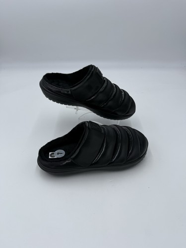 NUOVI sandali donna Nike Burrow SE triple neri slides slip on FZ7940 002