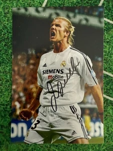 COA Foto ZERTIFIKAT DAVID BEKCHAM Autogramm Signiert Autograph Signed Photo - Bild 1 von 3