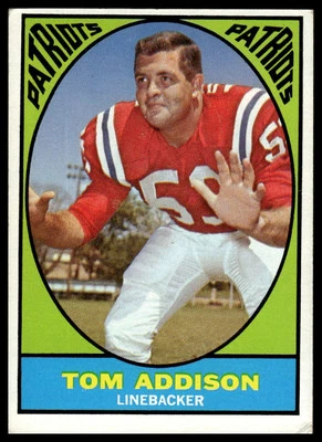 1967 Topps #5 Tom Addison - Image 1 of 2